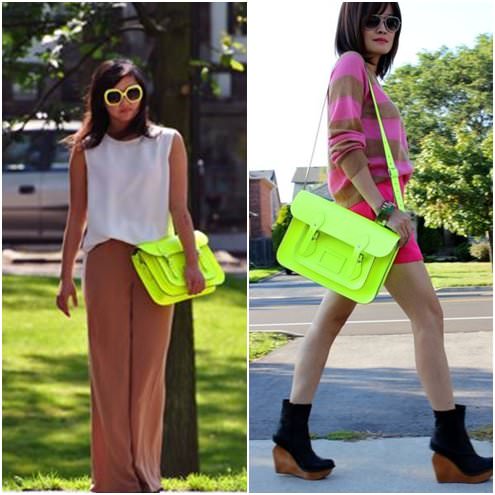 neon satchel