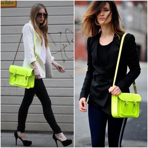 neon satchel