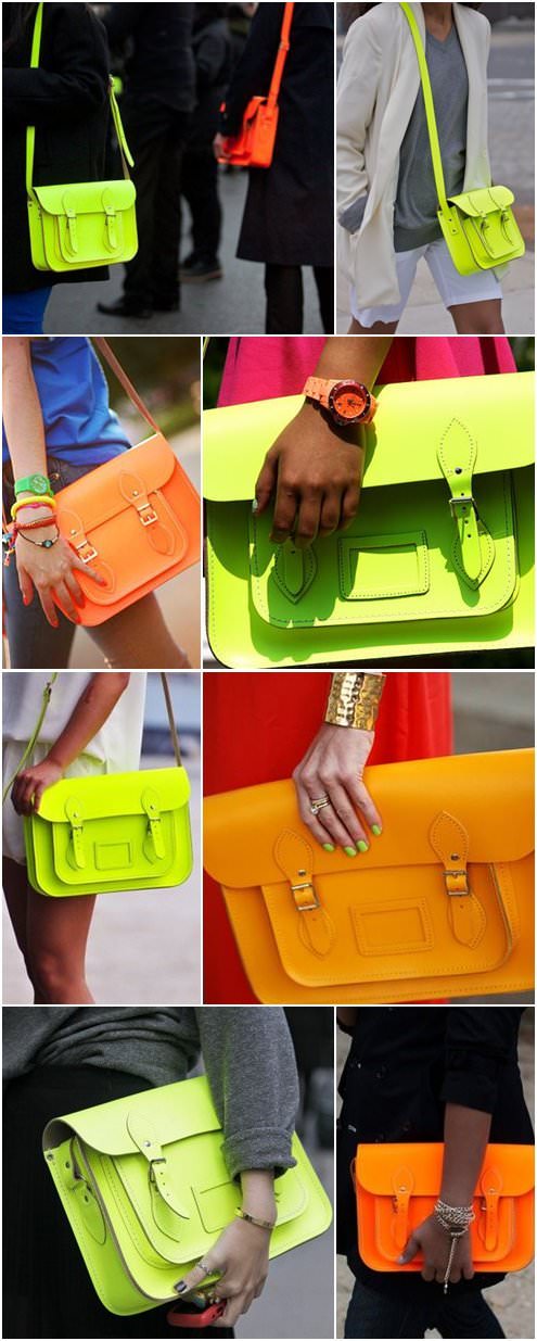 neon satchel