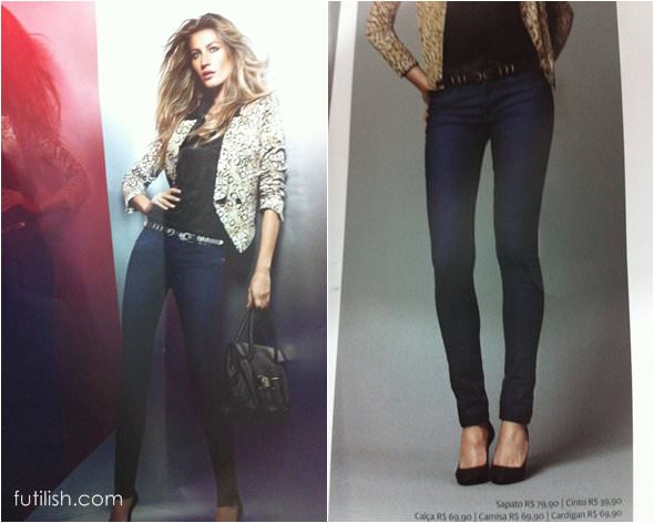 C&A Gisele Bundchen Inverno 2012