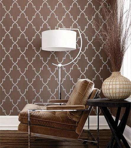 Contemporary-liing-room-wallpaper-decor-ideas