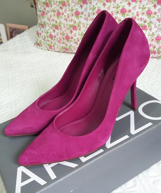 scarpin schutz rosa