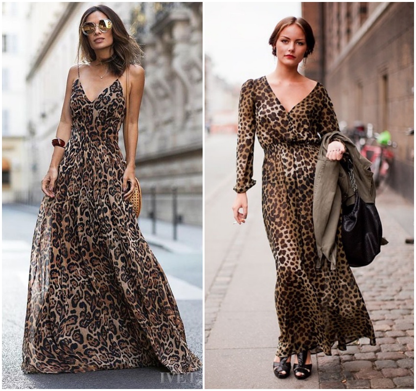 vestido animal print para casamento