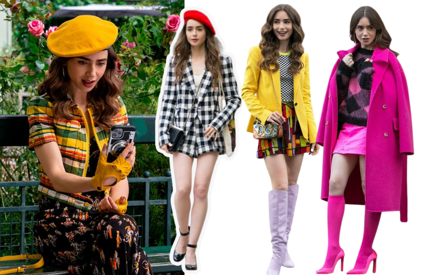 Uma série conhecida pela informação de moda no look da personagem Emille em Paris lançou tendência