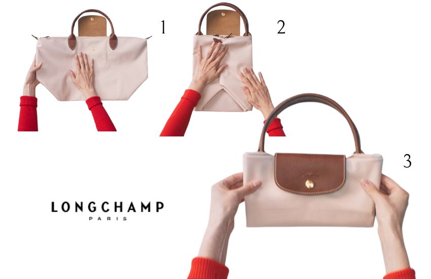 bolsas de couro longchamp LE Piagle